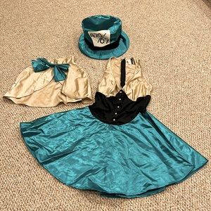 3 piece Alice in Wonderland Halloween costume size 3